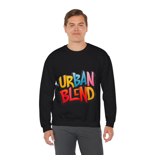 Experience Urban Comfort: Men's Crewneck Sweatshirt by Urban Blend"